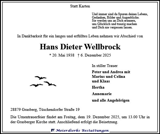 Hans Dieter Wellbrock