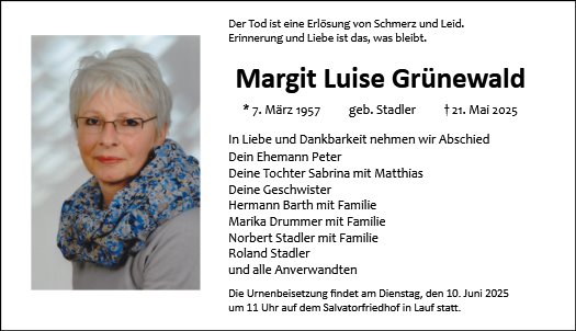 Margit Grünewald
