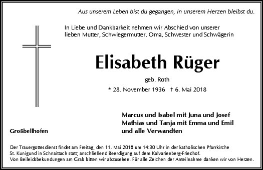 Elisabetha Rüger