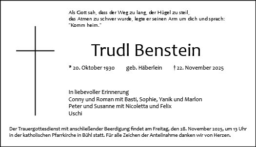 Trudl Benstein