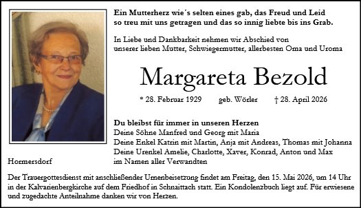 Margareta Bezold