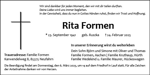 Rita Formen