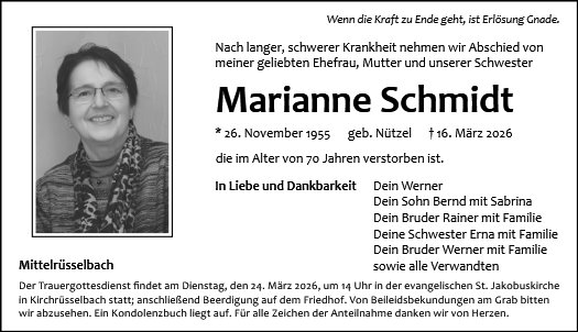 Marianne Schmidt