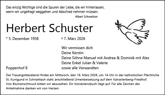 Herbert Schuster