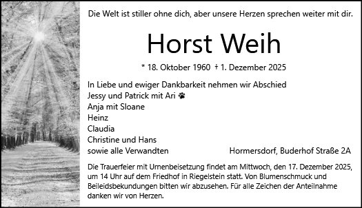 Horst Weih