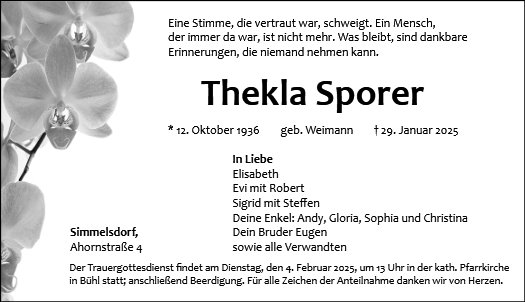 Thekla Sporer