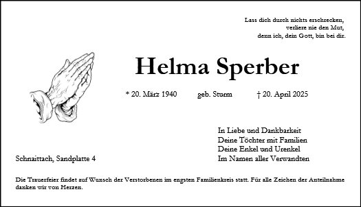 Helma Sperber