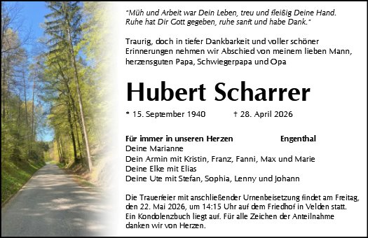 Hubert Scharrer