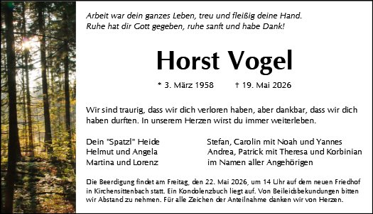 Horst Vogel