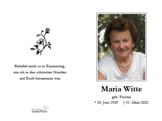 Maria Witte