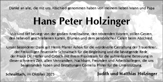 Hans Peter Holzinger