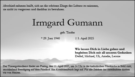Irmgard Gumann