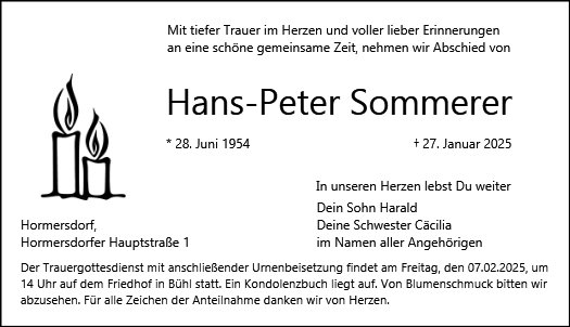 Hans-Peter Sommerer
