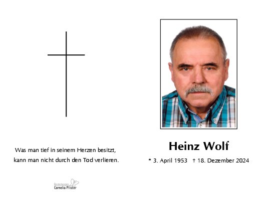 Heinz Wolf