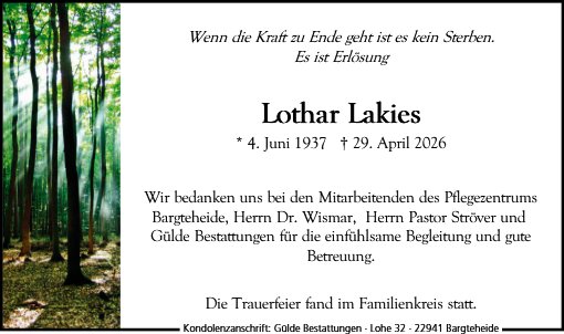 Lothar Lakies