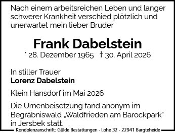 Frank Dabelstein