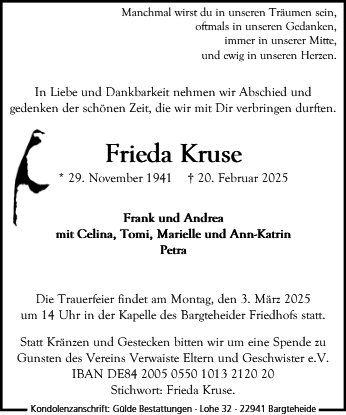 Frieda Kruse
