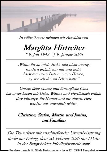 Margitta Hirtreiter
