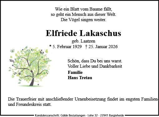 Elfriede Lakaschus