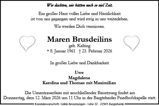 Maren Brusdeilins