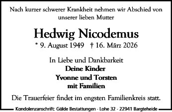 Hedwig Nicodemus