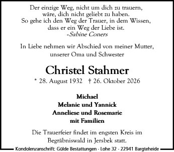 Christel Stahmer