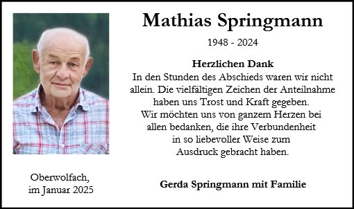 Mathias Springmann
