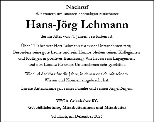 Hans-Jörg Lehmann