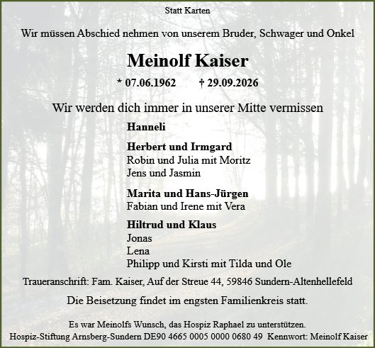 Meinolf Kaiser