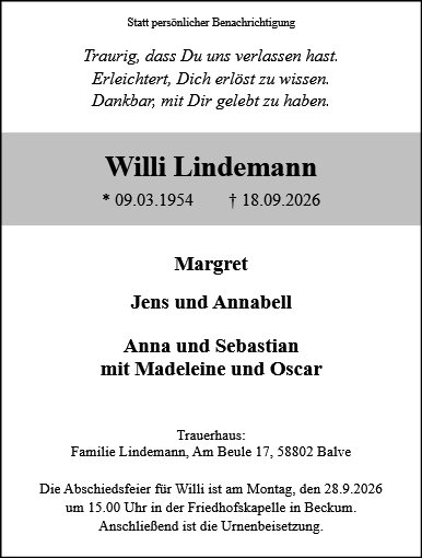 Wilhelm Lindemann