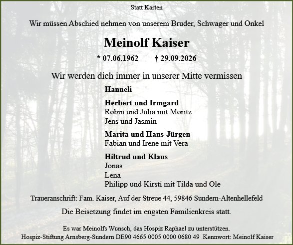 Meinolf Kaiser