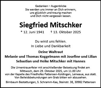 Siegfried Mitschker