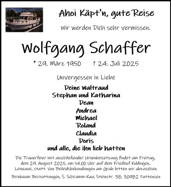 Wolfgang Schaffer