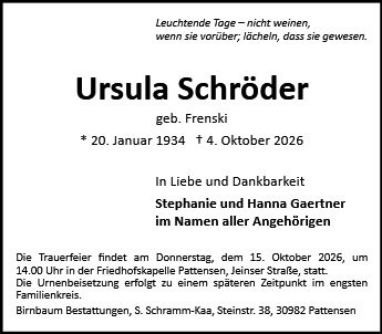 Ursula Schröder