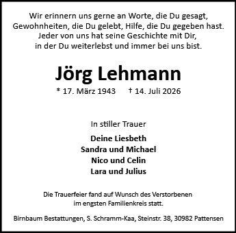Jörg Lehmann