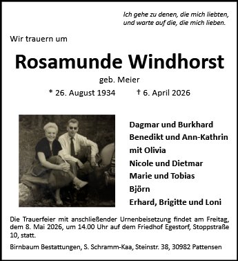 Rosamunde Windhorst