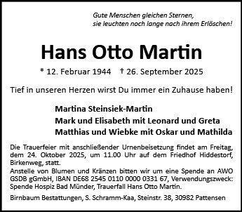 Hans-Otto Martin