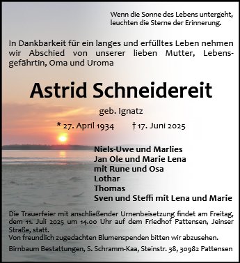 Astrid-Karin Schneidereit 