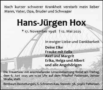 Hans-Jürgen Hox