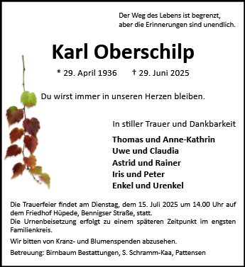 Karl Oberschilp