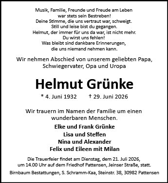 Helmut Grünke
