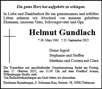 Helmut Gundlach 