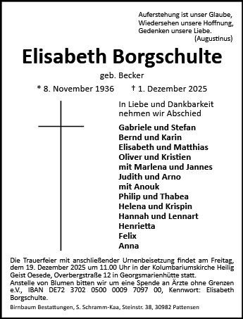 Elisabeth Borgschulte