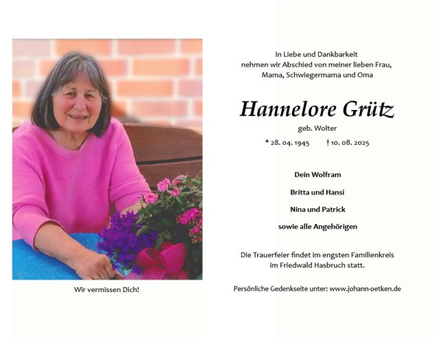 Hannelore Grütz