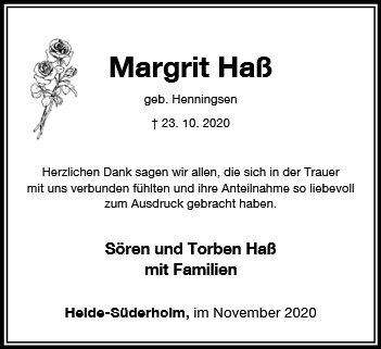 Margrit Haß