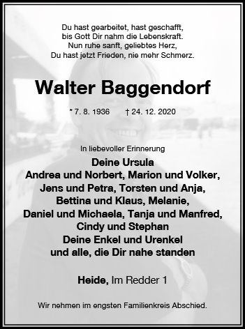 Walter Baggendorf
