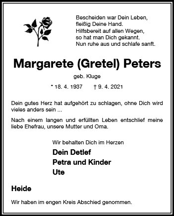 Margarete Peters