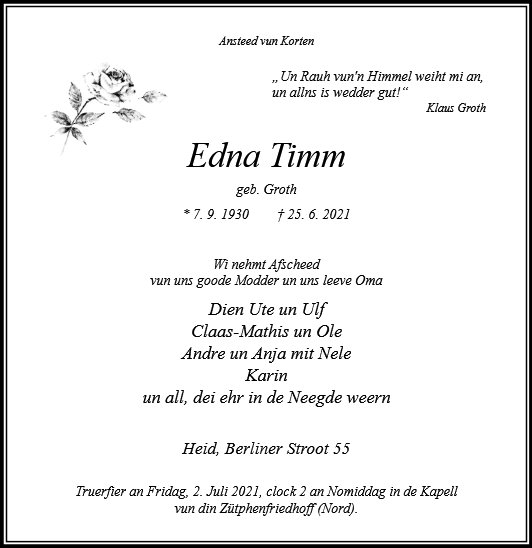 Edna Timm