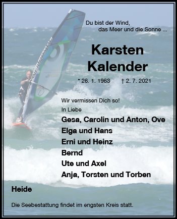 Karsten Kalender