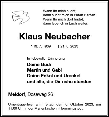 Klaus Neubacher